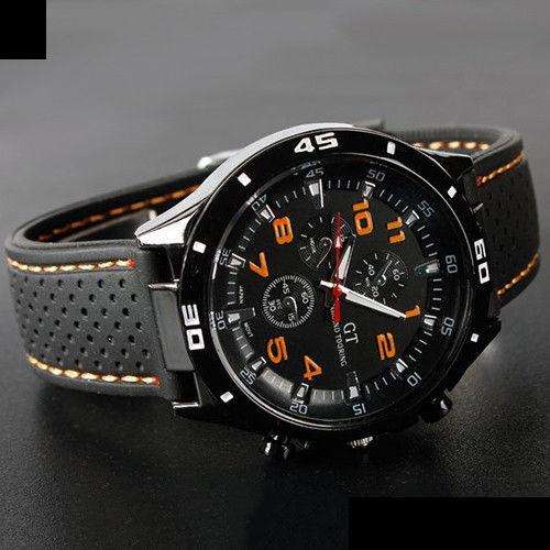 Mens GT Grand Touring Analog Quartz Sport Watch